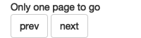 A wizard interface portions complex UI over multiple pages. Here we demonstrate the idea with a very simple example, clicking next to advance to the next page. See live at <https://hadley.shinyapps.io/ms-wizard>.