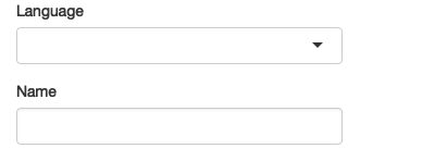 By using `req()`, the output is only shown once both language and name have been supplied See live at <https://hadley.shinyapps.io/ms-require-simple2>.