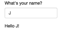 Reactivity means that outputs automatically update as inputs change, as in this app where I type 'J', 'o', 'e'. See live at <https://hadley.shinyapps.io/ms-connection>.